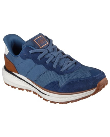 Skechers Slip In - Blå/brun